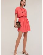 Motivi Rochie scurta cu maneci scurte - Coral
