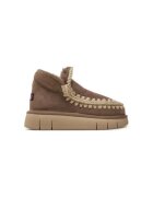 Mou Cizme de iarna dama FW531009A - Piele naturala - Maro