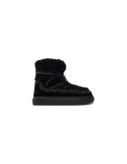 Mou Ghete dama 304507830 - Piele naturala - Negru - Negru