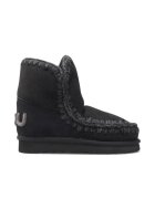 Mou Ghete dama Eskimo 18 Glitter Lo - piele naturala - negru
