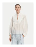 Munthe Bluza dama - 304892776 - Bumbac organic/Viscoza - Bej - Bej