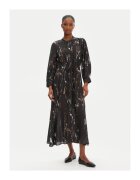 Munthe Camasa stil rochie dama 252132625220 - Viscoza/Poliester - Negru - Negru
