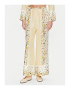 Munthe Pantaloni dama - 304893001 - Matase - Bej - Bej
