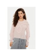 Munthe Pulover dama - 304891298 - Lana/Poliamida/Lana Alpaca - Roz - Roz