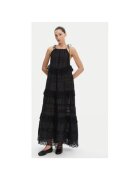 Munthe Rochie dama - 304892950 - Bumbac organic/Viscoza - Negru - Negru