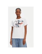 Munthe Tricou dama 252110425260 - Bumbac organic - Alb - Alb