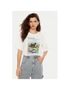 Munthe Tricou dama - 304891502 - Bumbac organic - Alb - Alb