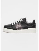 MUSK Pantofi sport low-cut de piele - Negru