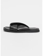 MUSK Papuci de piele - Negru