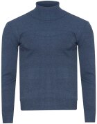 Must Pulover barbati - guler rulat - bleumarin - fabrica de calitate