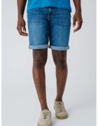 Mustang Bermude slim fit cu talie medie Washington - Albastru inchis/Albastru