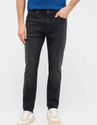 Mustang Blugi Barbati - Frisco - Skinny Fit - Talie Medie - Fermoar - Lungi - 5 Buzunare - Bumbac - Elastan - W32-L32 US - Negru