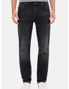 Mustang Blugi Barbati - Washington - Straight Fit - Talie Medie - Fermoar - Lungi - 5 Buzunare - Bumbac - Elastan - W32-L32 US - Negru