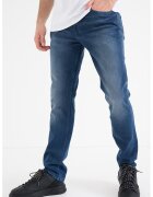Mustang Blugi slim fit cu talie medie Vegas - Albastru