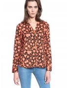 Mustang Bluza Dama - Emma Basic Aop - Croi Normal - Inchidere: Nasturi - Material: 100% Bumbac - Model Dominant: Print - Multicolor - 1 Bucata