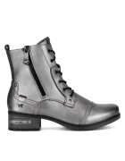 Mustang Botine dama 1229-513 - Textil - Argintiu