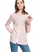 Mustang Camasa Dama - Edda Bdc Longblouse - Compozitie Material: 100% Bumbac - Croi: Regular Fit - Inchidere: Nasturi - Numar Buzunare: 0 - Marime S - Roz