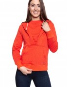Mustang Hanorac Dama - Bella Waterfall - Marime S - Bumbac - Maneca Lunga - Regular Fit - Cu Gluga - High-Quality - Portocaliu