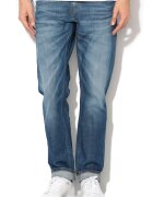 Mustang Jeansi slim fit albastri cu aspect decolorat Oregon