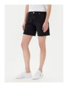 Mustang Pantaloni scurti din denim dama 1016562 - Bumbac/Elastan - Negru - Negru