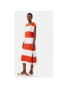 Mustang Rochie dama 1016534 - Bumbac/Elastan - Rosu/Bej