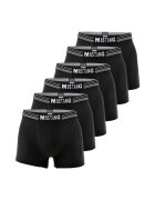 Mustang Set de boxeri cu banda logo - 6 perechi - Negru