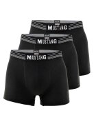 Mustang Set de boxeri Retro - 3 perechi - Negru