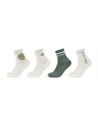 Mustang Sosete Barbati - MU32019 – 7370 - 4 Perechi - Lungi - Design Simplu Cu Logo - Confortabile Si Respirabile - Calitate Superioara - Bumbac - 39-42 UE - Multicolor
