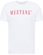Mustang Tricou barbati - Bumbac - Alb - Alb