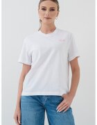 Mustang Tricou cu decolteu la baza gatului Floris - Alb optic