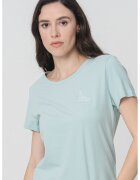 Mustang Tricou cu decolteu rotund Alma - Albastru aquamarin
