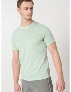 Mustang Tricou cu logo pe piept - Verde menta