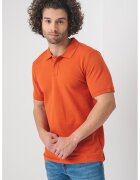Mustang Tricou polo de bumbac - Portocaliu stins