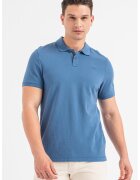 Mustang Tricou polo uni Pablo PC - Albastru inchis