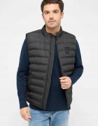 Mustang Vesta Barbati - Dublin - Regular Fit - Fara Maneci - Fermoar - Design Simplu - 2 Buzunare - Poliester - Marime M - Negru