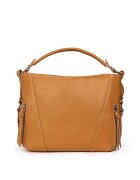 myOwn Geanta dama din piele naturala Samira coniac - 27x38cm