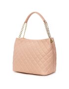 myOwn Geanta din piele matlasata Paloma fucsia - Roz