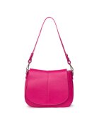 myOwn Geanta din piele naturala Roberta - Fucsia