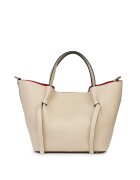 myOwn Geanta shopper din piele naturala Veronica - Crem