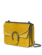 myOwn Poseta dama Dalia Piele naturala - Galben - 15x20cm
