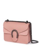 myOwn Poseta dama din piele naturala Dalia roz - 15x20cm