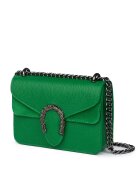 myOwn Poseta dama din piele naturala Dalia verde - 15x20cm