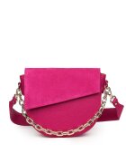myOwn Poseta dama din piele naturala Donna - Fucsia