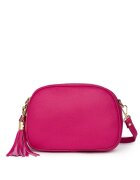 myOwn Poseta din piele cu trei compartimente Felicia verde - Fucsia