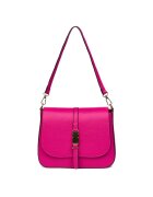myOwn Poseta din piele naturala Aretha fucsia - Fucsia