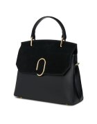 myOwn Poseta din piele naturala Ruby - Negru
