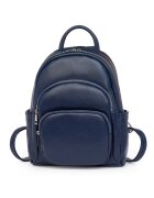 myOwn Rucsac din piele naturala Alghero - Bleumarin