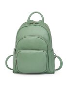 myOwn Rucsac din piele naturala Alghero - Verde