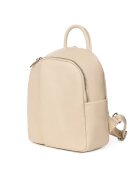 myOwn Rucsac din piele naturala Angelo - Crem