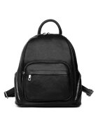 myOwn Rucsac din piele naturala Enzo - Negru